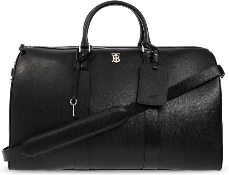 Burberry Leren duffeltas voor dames Black Dames