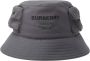 Burberry Technische Zak Bucket Hat Grijs Heren - Thumbnail 1
