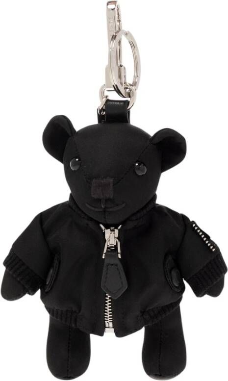 Burberry Teddybeer sleutelhanger Zwart Heren