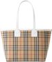 Burberry Vintage Check Canvas Tote Bag Multicolor Dames - Thumbnail 1