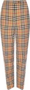 Burberry Trousers Beige Dames