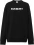 Burberry Stijlvolle Zwarte Sweatshirt voor Heren Black Heren - Thumbnail 1
