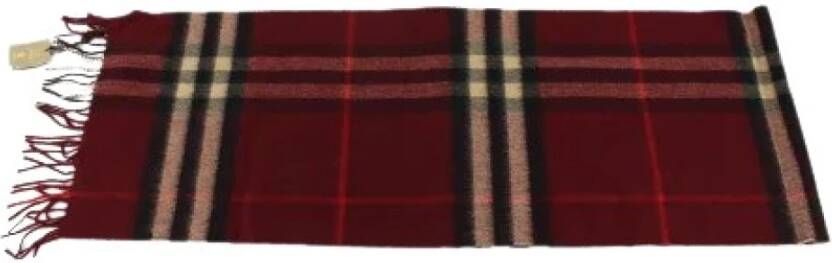 Burberry Vintage Gebruikte sjaal Bruin Dames