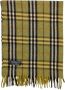 Burberry Vintage Gebruikte sjaal Groen Dames - Thumbnail 1