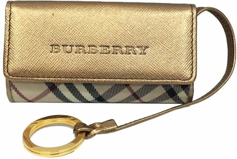 Burberry Vintage Portefeuilles & Kaarthouders Geel Dames
