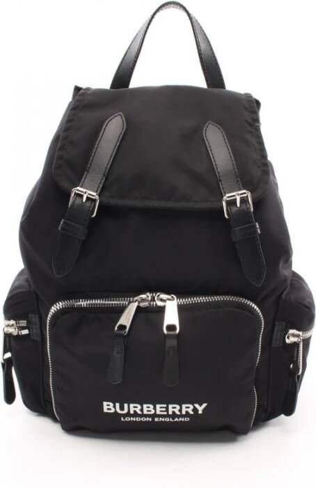 Burberry Vintage Pre-owned Backpacks Zwart Dames