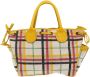 Burberry Vintage Pre-owned Canvas shoulder-bags Yellow Dames - Thumbnail 1