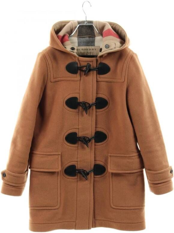 Burberry Vintage Pre-owned Coats Bruin Dames