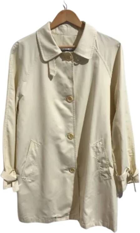 Burberry Vintage Pre-owned Cotton tops Beige Dames
