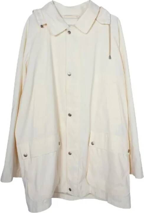 Burberry Vintage Pre-owned Cotton tops White Dames