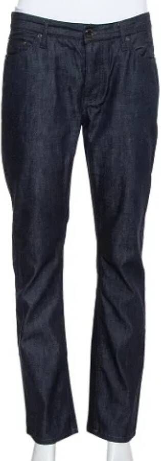 Burberry Vintage Pre-owned Denim jeans Blauw Dames