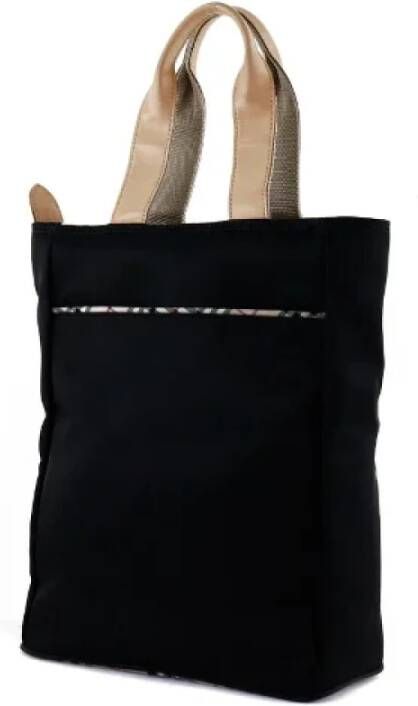 Burberry Vintage Pre-owned Draagtas Zwart Dames