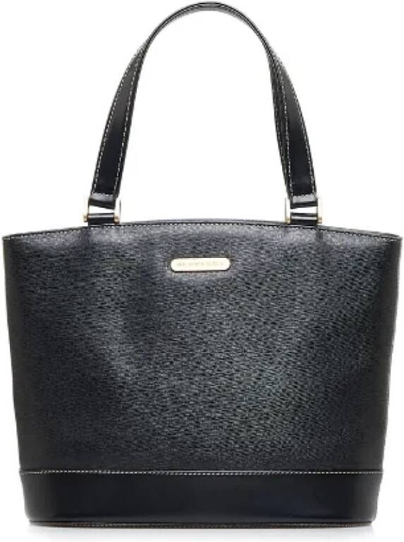 Burberry Vintage Pre-owned Draagtas Zwart Dames