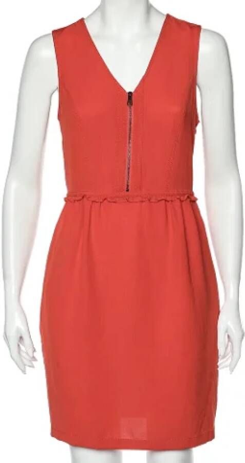 Burberry Vintage Pre-owned Fabric dresses Oranje Dames