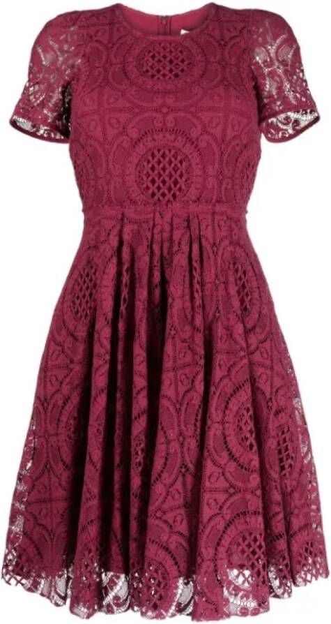 Burberry Vintage Pre-owned Fabric dresses Rood Dames