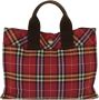 Burberry Vintage Pre-owned Fabric shoulder-bags Rood Dames - Thumbnail 1