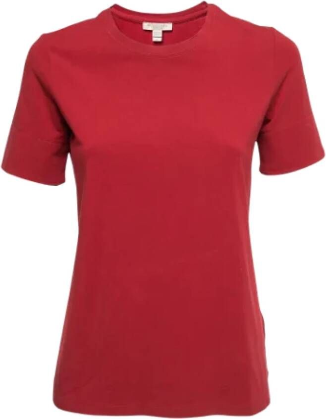 Burberry Vintage Pre-owned Fabric tops Rood Dames