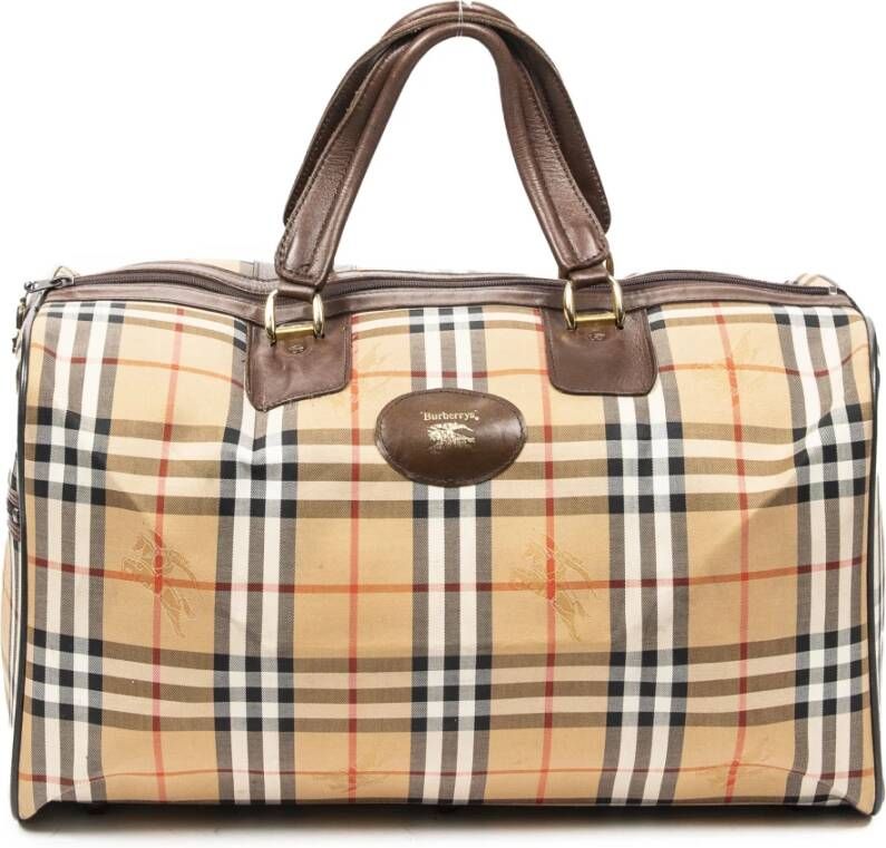 Burberry Vintage Pre-owned Handbags Beige Dames