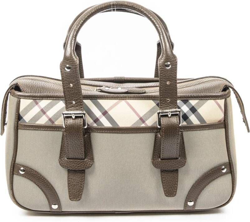 Burberry Vintage Pre-owned Handbags Beige Dames