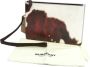 Burberry Vintage Pre-owned Leather clutches Bruin Dames - Thumbnail 1