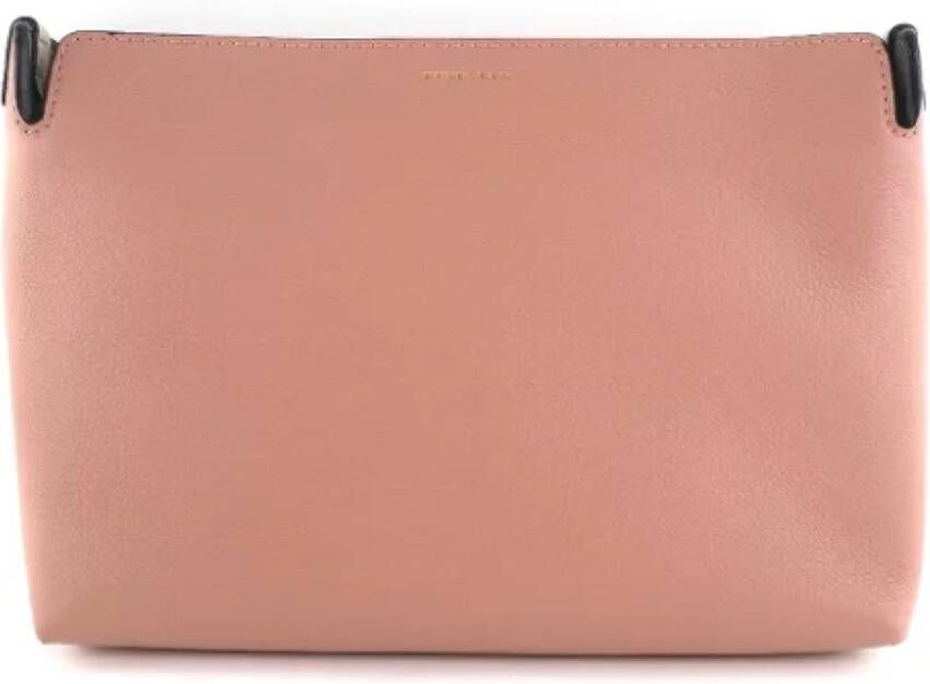 Burberry Vintage Pre-owned Leather clutches Roze Dames