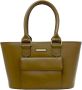Burberry Vintage Pre-owned Leather handbags Groen Dames - Thumbnail 1