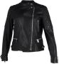 Burberry Vintage Pre-owned Leather outerwear Zwart Dames - Thumbnail 1