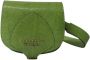 Burberry Vintage Pre-owned Leather shoulder-bags Groen Dames - Thumbnail 1