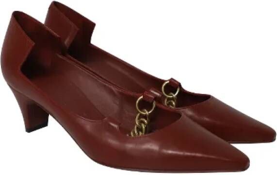 Burberry Vintage Pre-owned Pumps Rood Dames