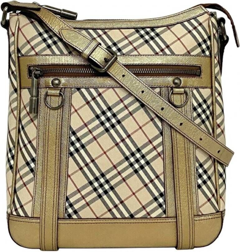 Burberry Vintage Pre-owned Shoulder Bags Beige Dames