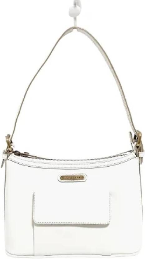 Burberry Vintage Pre-owned Shoulder Bags Wit Dames