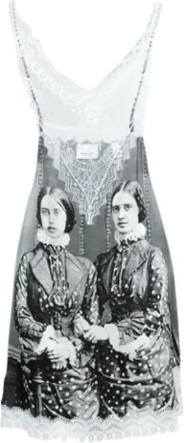 Burberry Vintage Pre-owned Silk dresses Meerkleurig Dames