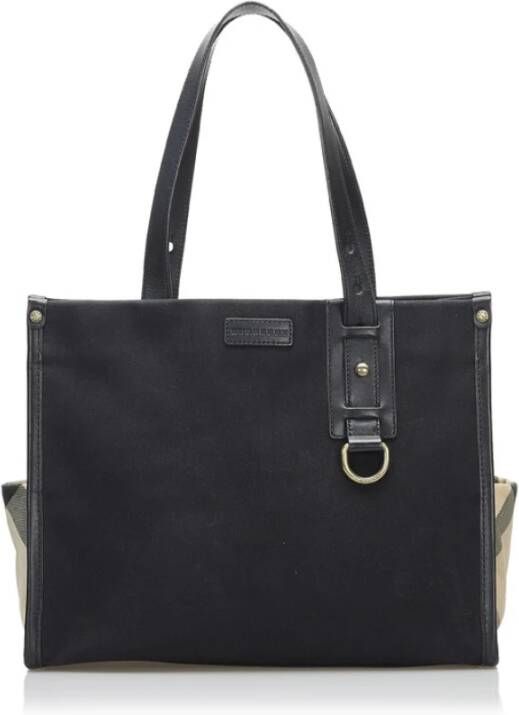 Burberry Vintage Pre-owned Tote Bags Zwart Dames