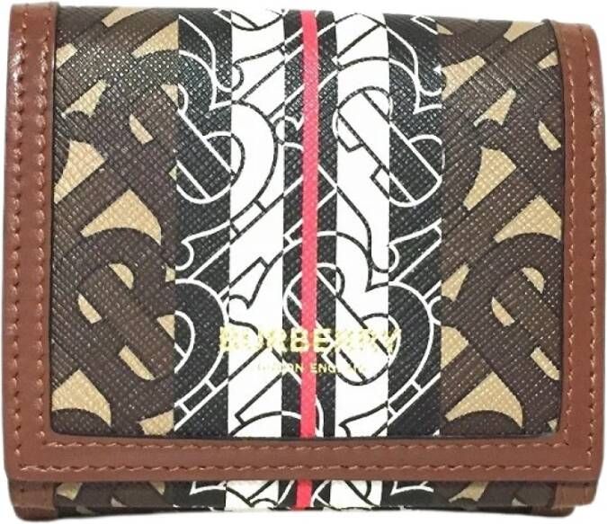 Burberry Vintage Pre-owned Wallets Bruin Dames