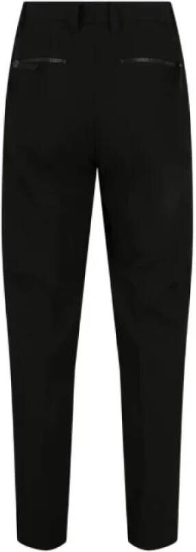 Burberry Vintage Pre-owned Wool bottoms Zwart Dames