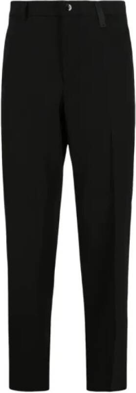 Burberry Vintage Pre-owned Wool bottoms Zwart Dames