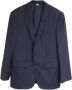 Burberry Vintage Pre-owned Wool outerwear Blauw Heren - Thumbnail 1
