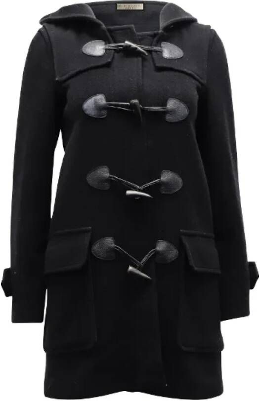 Burberry Vintage Pre-owned Wool tops Zwart Dames