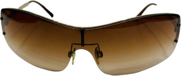 Burberry Vintage Tweedehands accessoire Bruin Dames