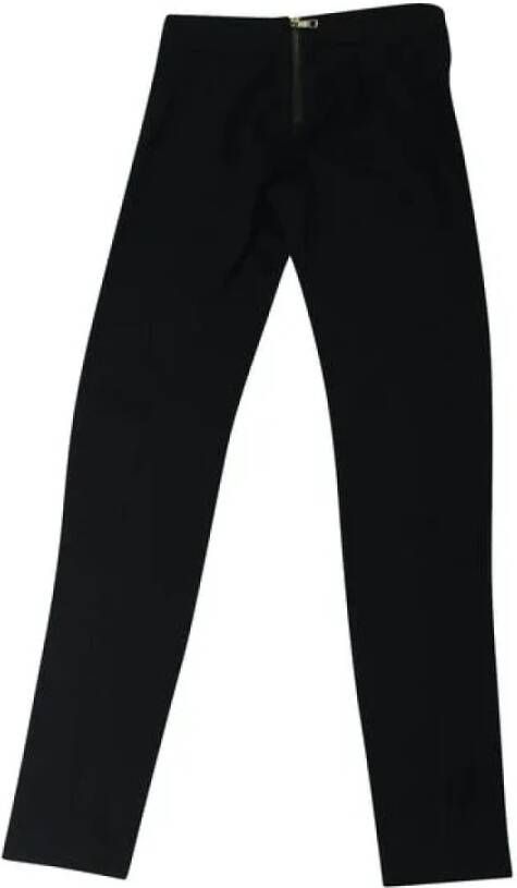 Burberry Vintage Tweedehands broek Zwart Dames