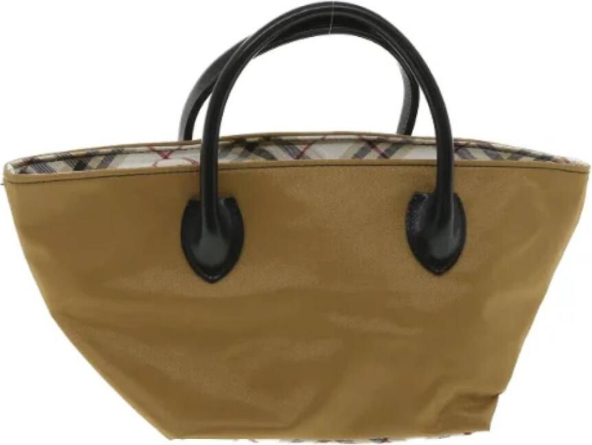 Burberry Vintage Tweedehands handtas Beige Dames