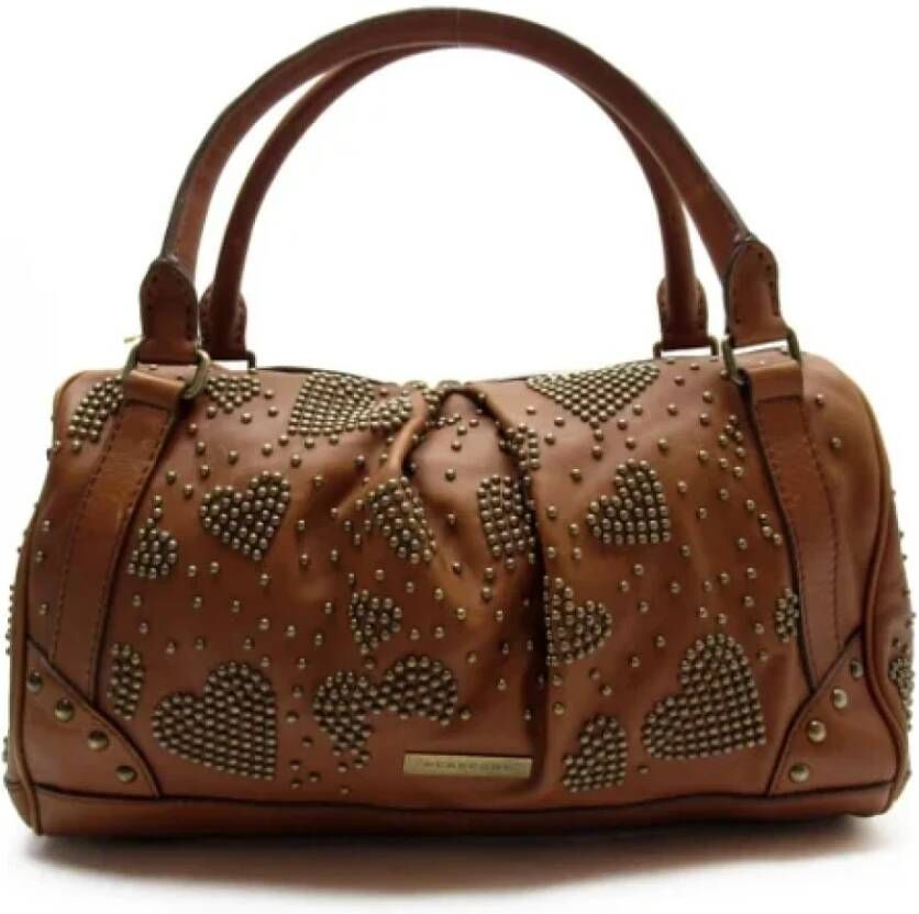 Burberry Vintage Tweedehands handtas Bruin Dames