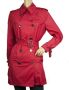 Burberry Vintage Tweedehands jas Roze Dames - Thumbnail 1
