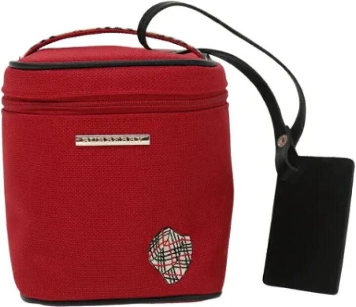 Burberry Vintage Tweedehands koppeling Rood Dames