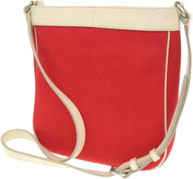 Burberry Vintage Tweedehands schoudertas Rood Dames