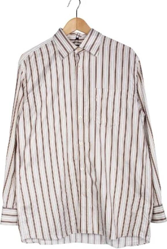 Burberry Vintage Tweedehands top Bruin Dames