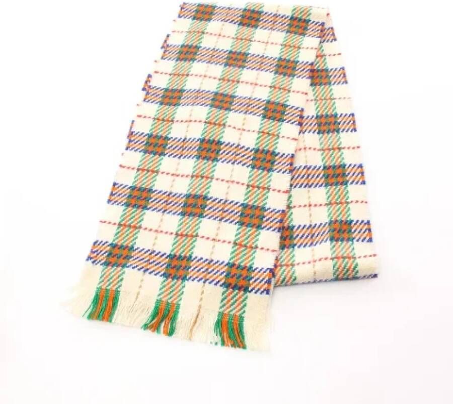 Burberry Vintage Voldoende wollen sjaals Beige Dames