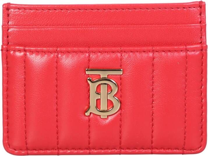 Burberry Wallets Cardholders Rood Dames