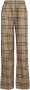 Burberry Vintage Check Flared Broek Multicolor Dames - Thumbnail 1