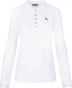 Burberry Womens Polo Wit Dames